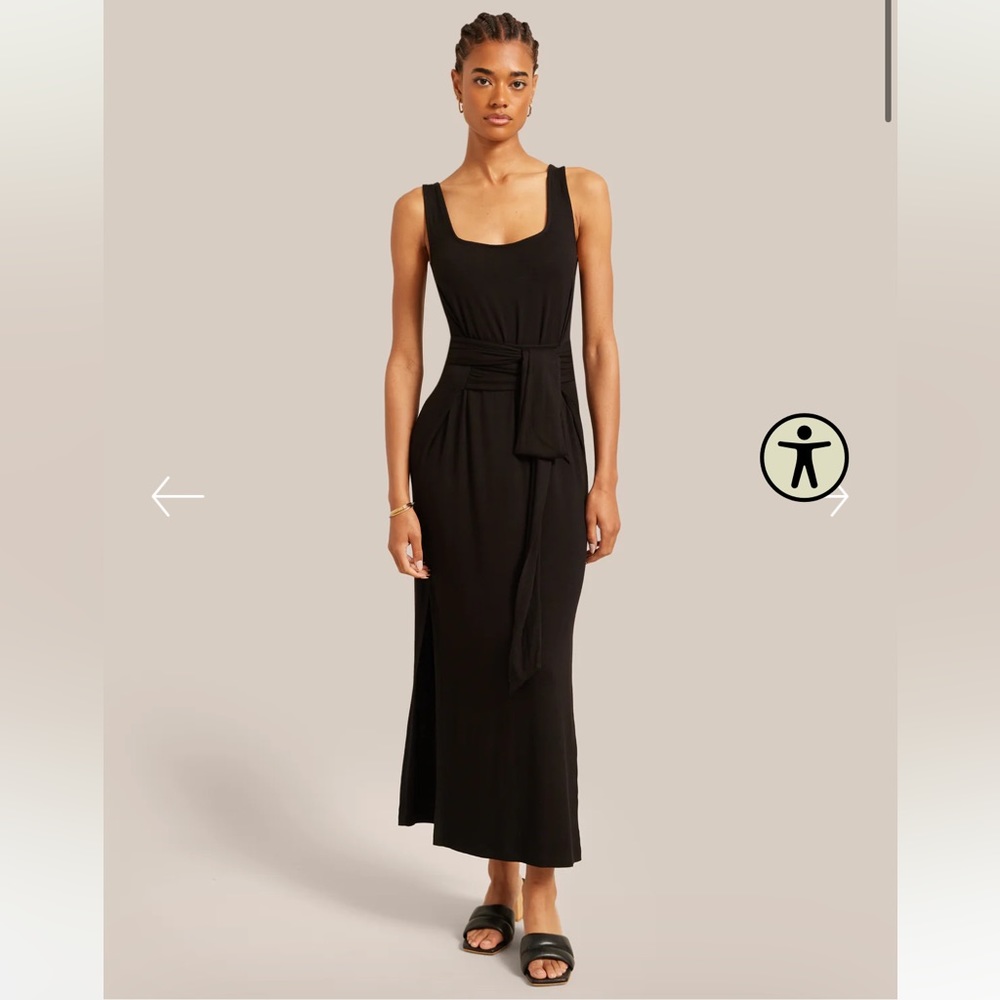 Modern Citizen Kelis Tie-Waist Maxi Dress size small
